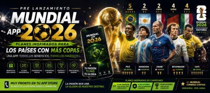 Pre-lanzamiento Mundial App 2026: Planes Inspirados en las Selecciones Más Ganadoras