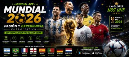 Mundial App 2026: pasión y experiencias futbolísticas